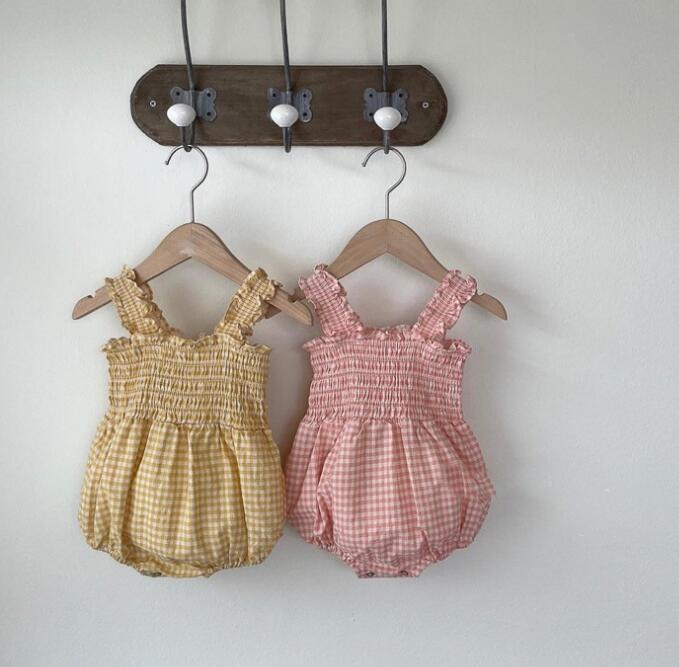 2023夏新品★ベビー服★ロンパース★66-90cm★2色