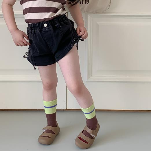 2023夏新品★子供服　ボトムス　デニムショートパンツ　80-130cm