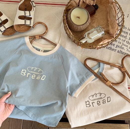 2023夏新品★子供服　トップス　半袖　80-130cm★2色