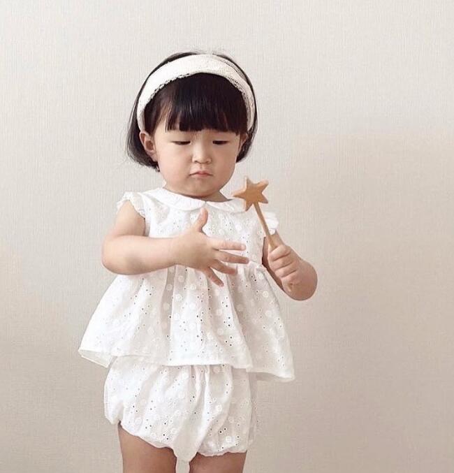 2023新入荷★ベビー服　吊りワンピース&上下セット★66-100★