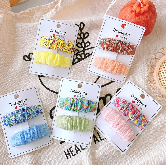 子供用★キッズ★髪飾り★まとめ髪用★ヘアアクセサリー★ヘアピン★2枚入り★多色