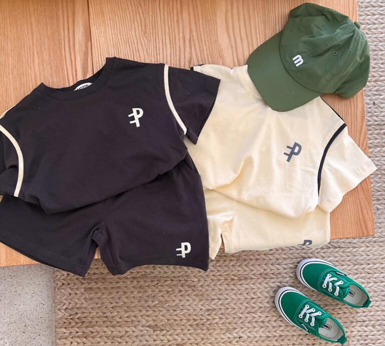 2023新品★子供服　トップス+ズボン　セット★80-130cm★2色