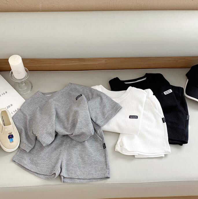 2023★春夏新作★韓国風子供服★トップス+ズボン2セット★3色90-140CM