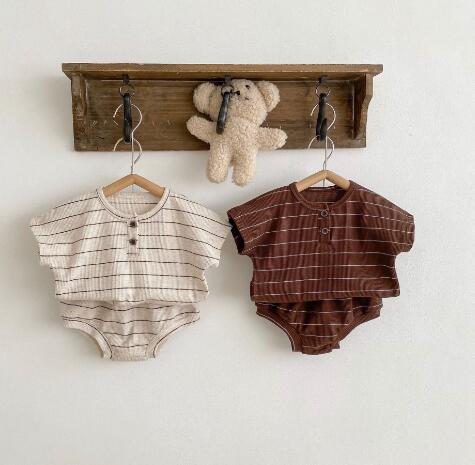 2023年新品★ベビー服　トップス+ズボン　セットアップ★66-100cm★2色