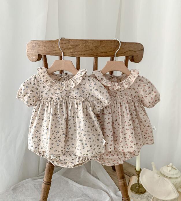 2023★春夏新作★韓国風ベビー服★トップス+ズボン2セット★2色66-90CM