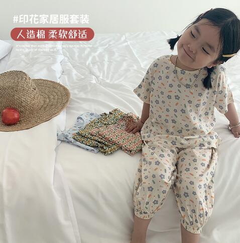 2023新品★子供服　部屋着　セットアップ★90-140cm★4種