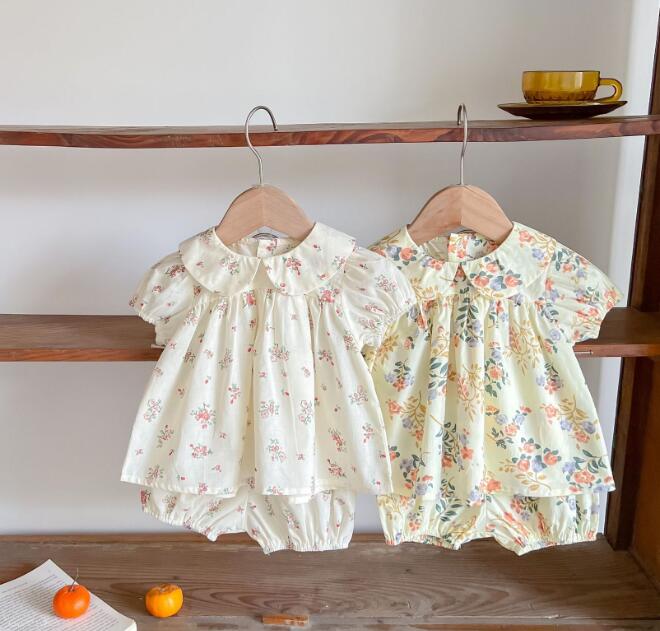 子供服★トップス+パンツ★セットアップ★韓国風子供服★ベビー★可愛い★2色★66-100CM