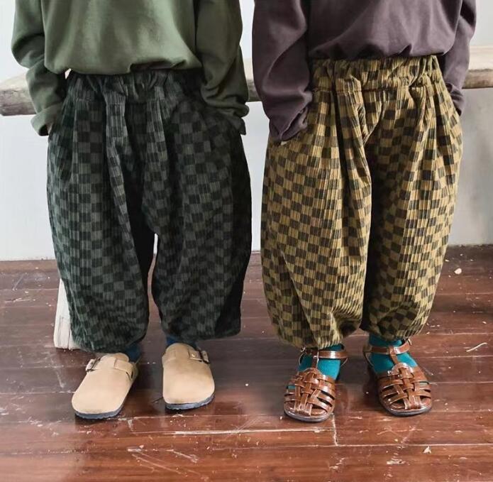 2023★春新作★韓国風子供服★ズボン★コーデュロイ★2色80-130CM