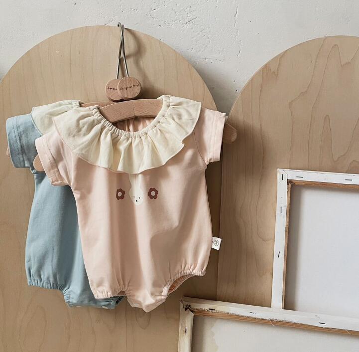 2023夏新品★ベビー服★ロンパース★66-90cm★2色