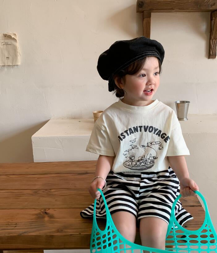 2023★春夏新作★韓国風子供服★Tシャツ★ズボン★80-140CM