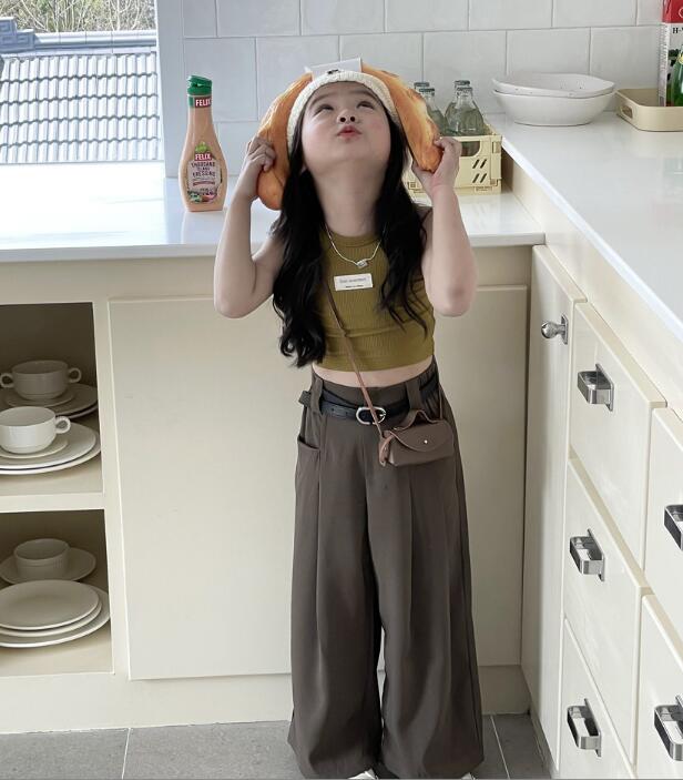 2023★春夏新作★韓国風子供服★ズボン★2色90-140CM