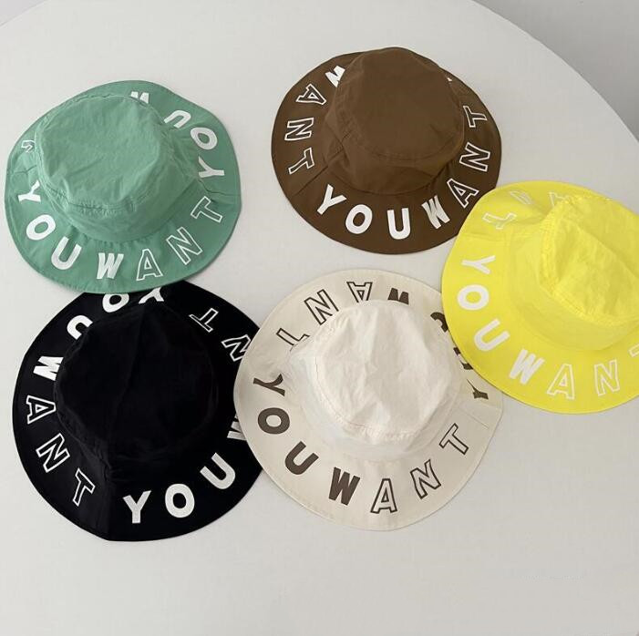 子供用★帽子★バケットハット★キッズ★男女兼用★日焼け防止★速乾★カジュアル★5色