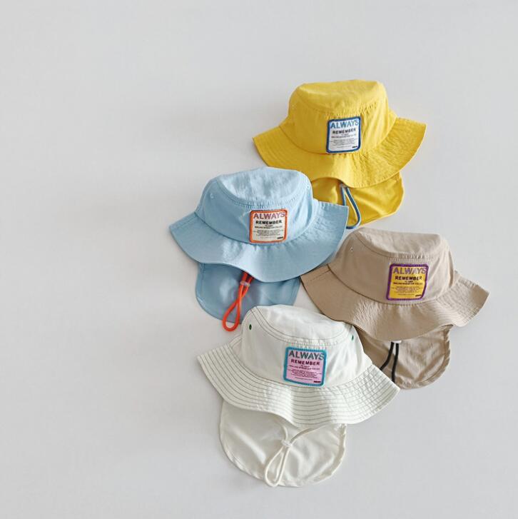 子供用★帽子★バケットハット★キッズ★男女兼用★日焼け防止★韓国風★4色