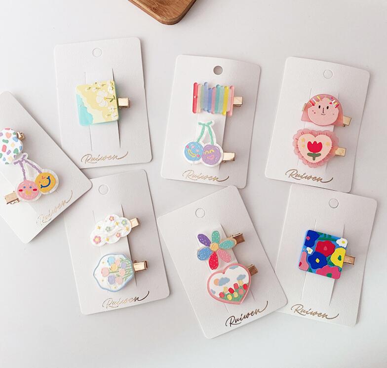 新型★韓国ファッション★髪飾り　ヘアビン★アクセサリー★5種