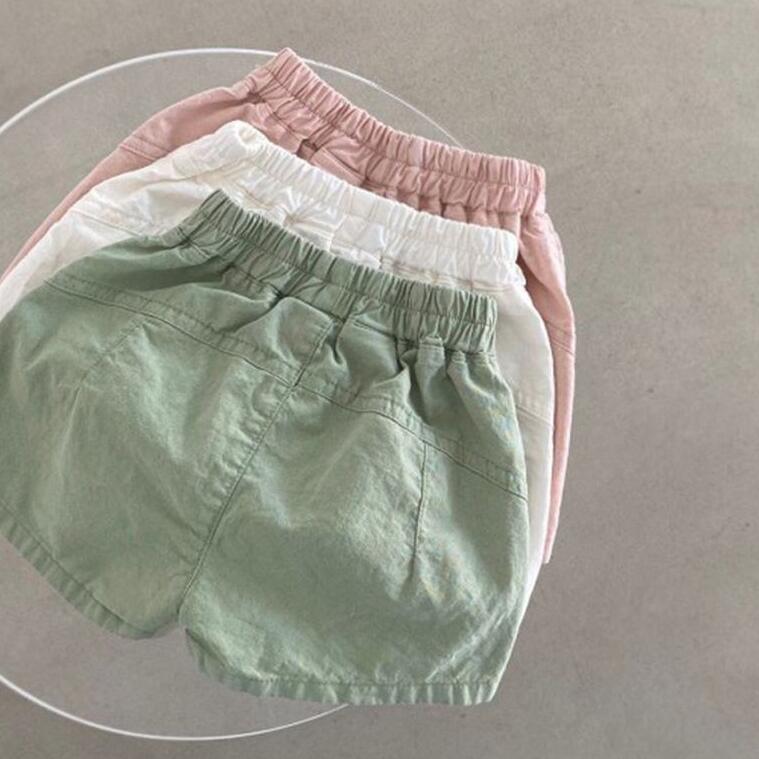 子供服★ショートパンツ★ボトムス★韓国子供服★キッズ女の子★カジュアル★3色★70-120CM