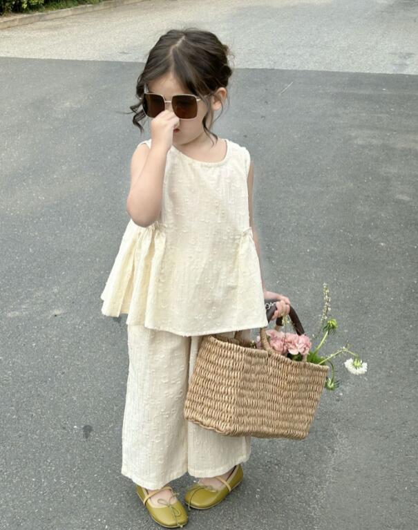 2023新品★子供服　トップス+ズボン　セットアップ★90-140cm★