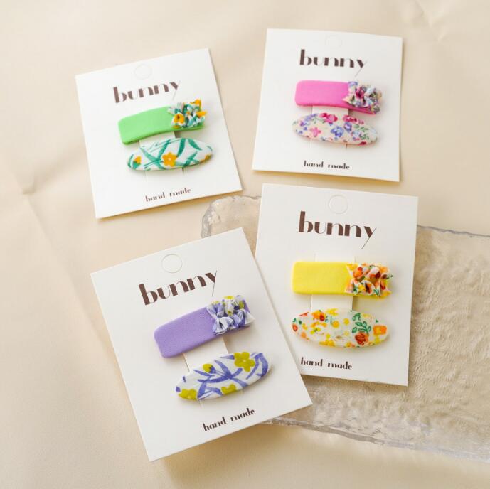 子供用★キッズ★髪飾り★まとめ髪用★ヘアアクセサリー★ヘアピン★2枚入り★多色