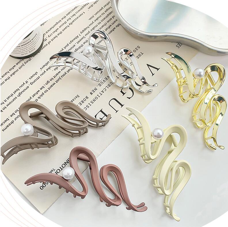 髪飾り★まとめ髪用★ヘアアクセサリー★ヘアクリップ★レディース★5色