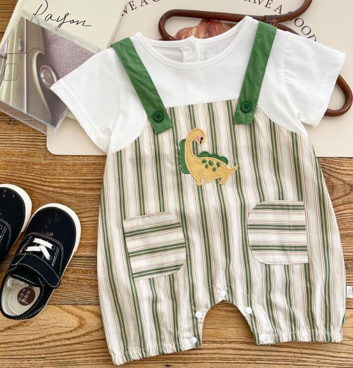 2023★春夏新作★韓国風子供服★ロンパース★66-90CM