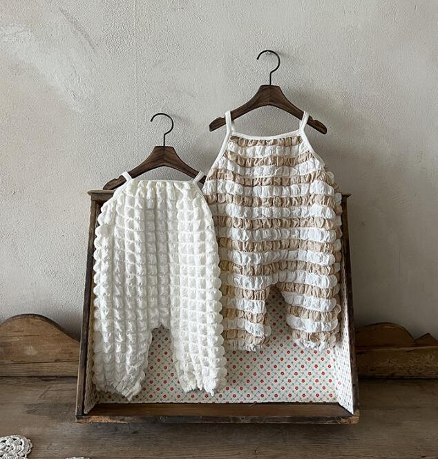 2023★春夏新作★韓国風ベビー服★ロンパース★2色66-90CM