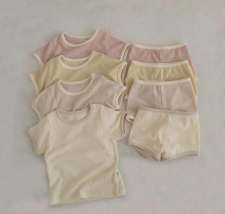 2023新品★子供服　トップス+ズボン　セット★73-100cm★4色