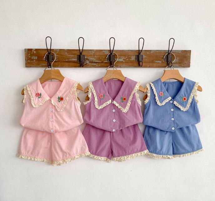 子供服★セットアップ★トップス+パンツ★韓国風子供服★ベビー★3色★73-110CM