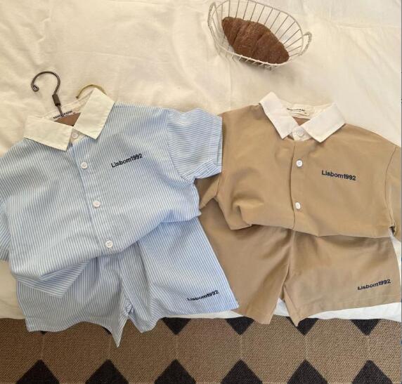 2023★春夏新作★韓国風子供服★トップス+ズボン2セット★2色90-140CM