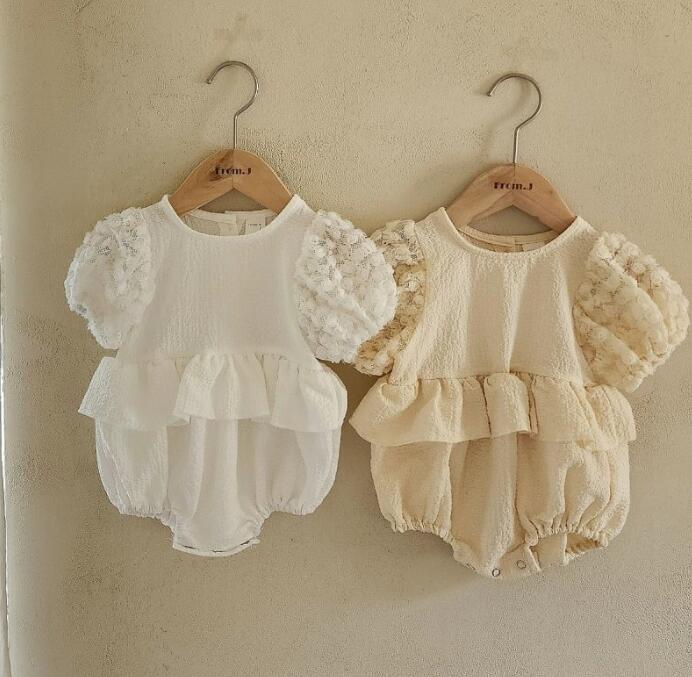2023夏新品★ベビー服★ロンパース★66-90cm★2色