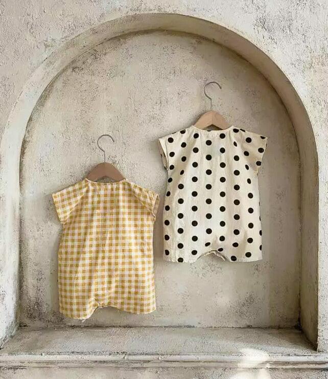 2023夏新品★ベビー服★ロンパース★66-90cm★2色