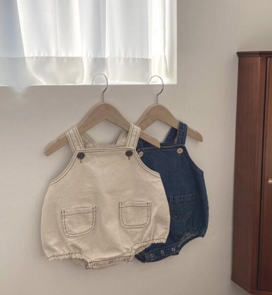 2023★春夏新作★韓国風ベビー服★ロンパース★2色66-90CM