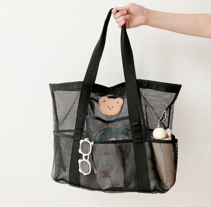 新登場★網袋大容量収納袋　収納袋★