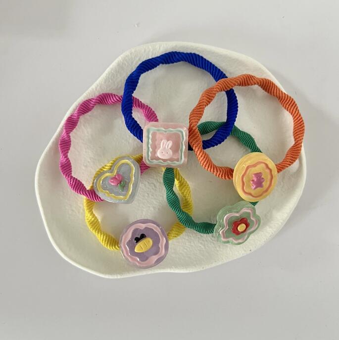 子供用★ヘアゴム★髪飾り★まとめ髪用★ヘアアクセサリー★可愛い★多色