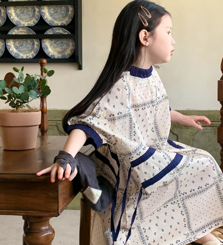 2023年新品★子供服　ワンピース★90-150cm★