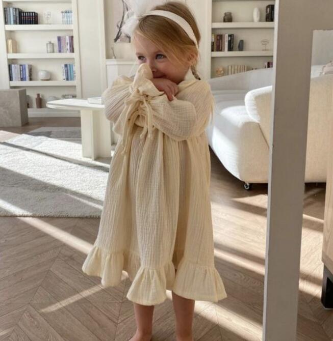 2023★春夏新作★韓国風子供服★ワンピース★2色90-130CM