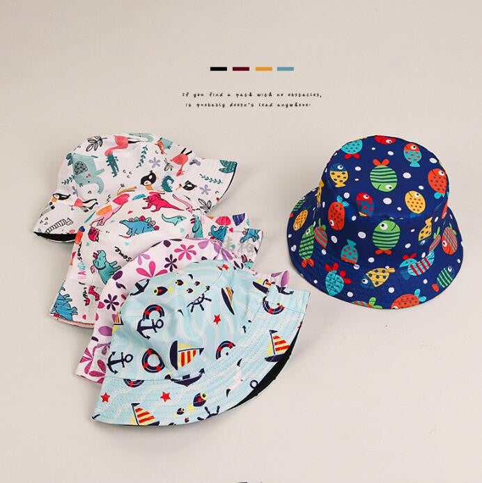 子供用★帽子★バケットハット★キッズ★男女兼用★日焼け防止★可愛い★6色