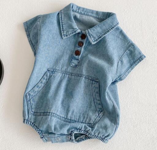 2023★春夏新作★韓国風子供服★ロンパース★66-100CM