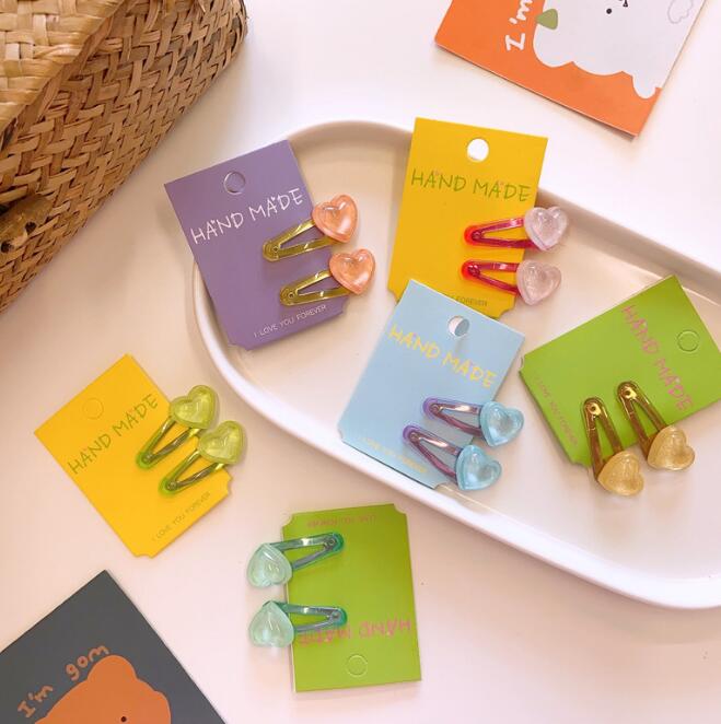 髪飾り★まとめ髪用★ヘアアクセサリー★子供用★キッズ女の子★ヘアピン★2枚入り★多色