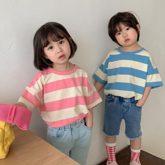 2023★春夏新作★韓国風子供服★Tシャツ★2色90-130CM