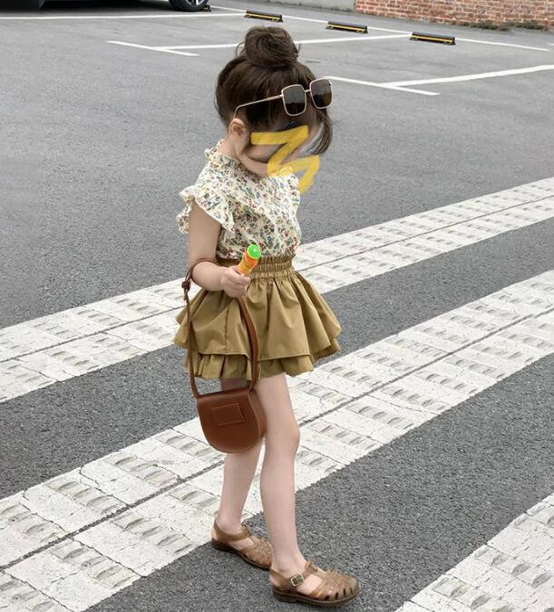 2023★春夏新作★韓国風子供服★トップス+ズボン2セット★90-140CM