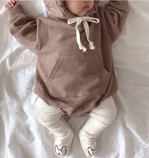 2023★春秋新作★韓国風ベビー服★無地★ロンパース★3色65-100CM