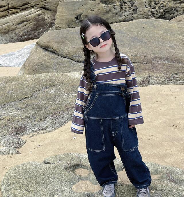 2023★春秋新作★韓国風子供服★トップス★サロペット★分けて販売★90-140CM