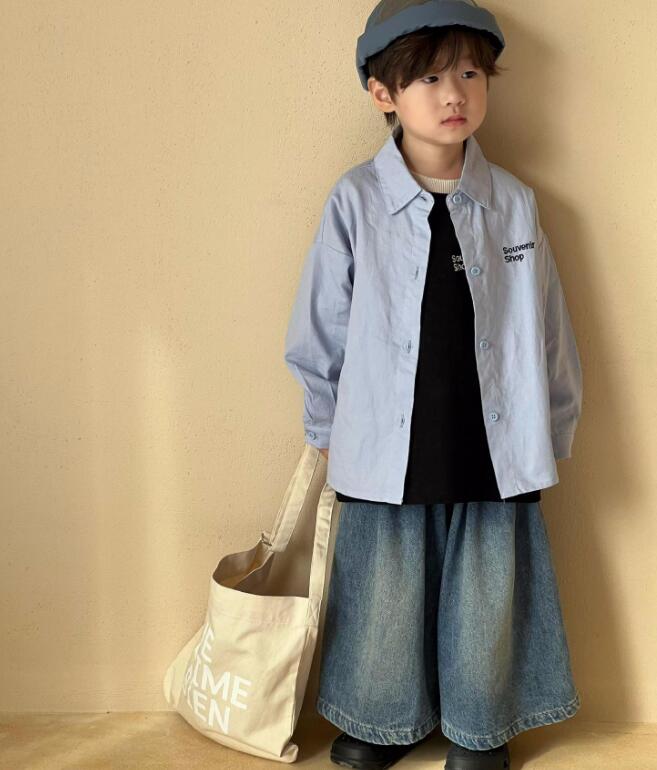 2023秋新品J★子供服　シャツ★80-140cm★