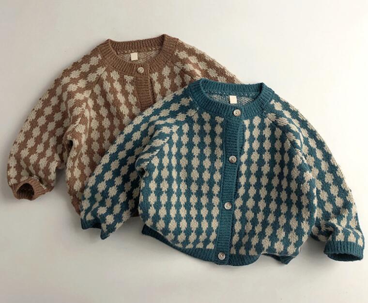 2023秋新作★キッズ服　カーディガン★80-130★2色