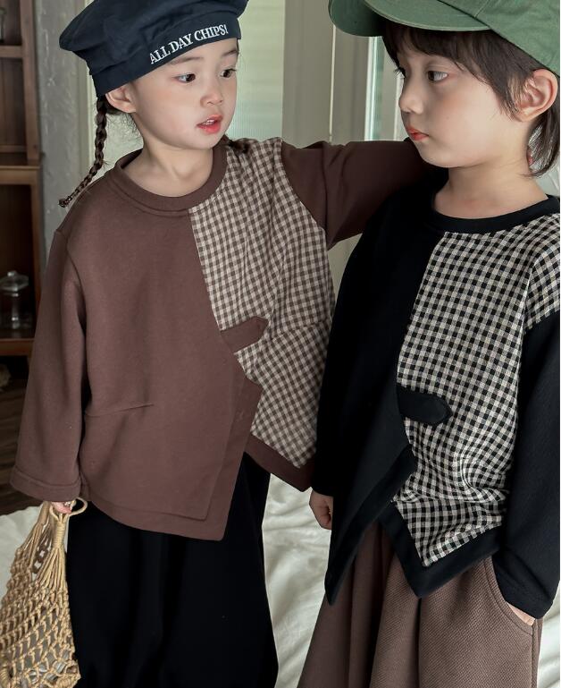 2023秋新品J★子供服　トップス★80-140cm★2色