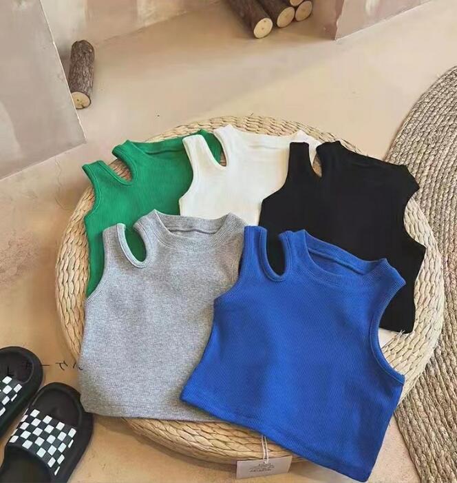 2023★春夏新作★韓国風子供服★タンクトップ★5色90-130CM