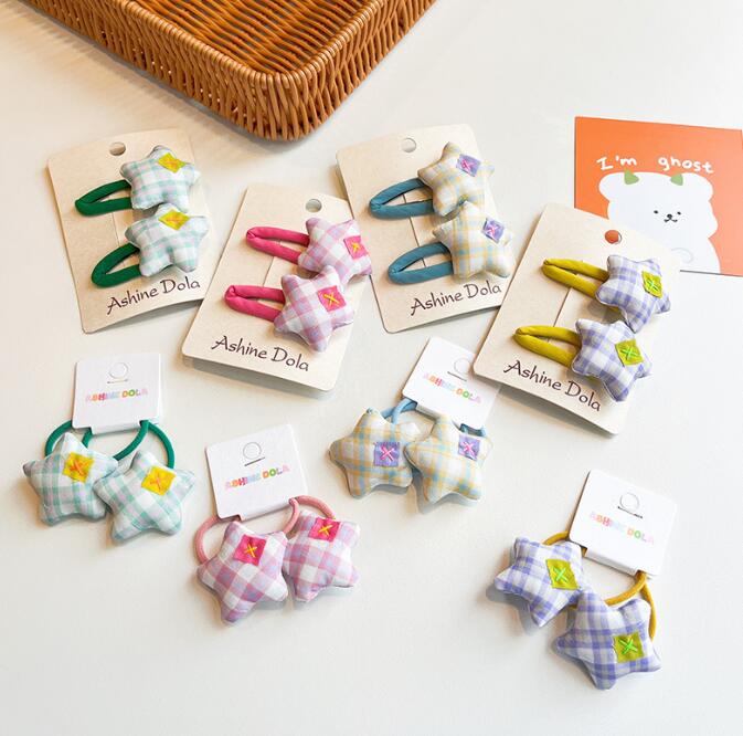 髪飾り★まとめ髪用★ヘアアクセサリー★子供用★キッズ★ヘアピン/ヘアゴム★多色