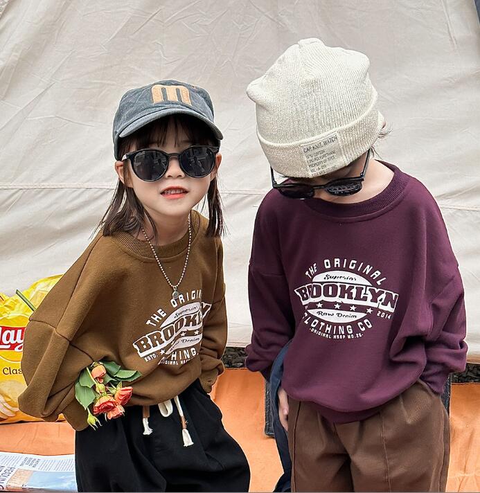 2023★春秋新作★韓国風子供服★スウェット★2色90-150CM