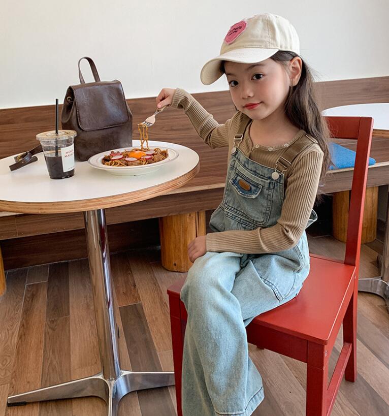 2023★春秋新作★韓国風子供服★サロペット★90-150CM