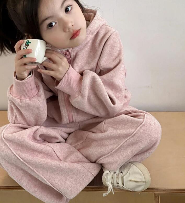 2023秋新品★子供服　コート+ズボン　セットアップ★90-140cm★