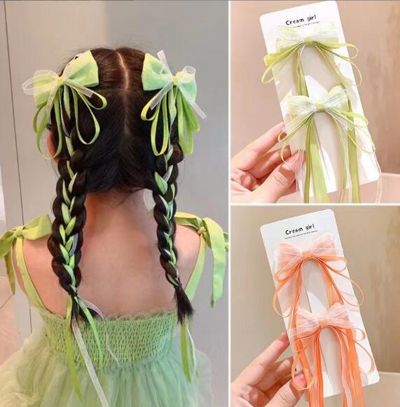 ★子供用★ヘアピン★超可愛い*髪飾り★まとめ髪用★ヘアアクセサリー★キッズ★2枚入り★多色